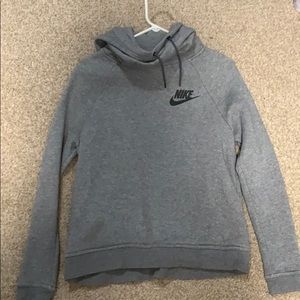 High neck Nike hoodie